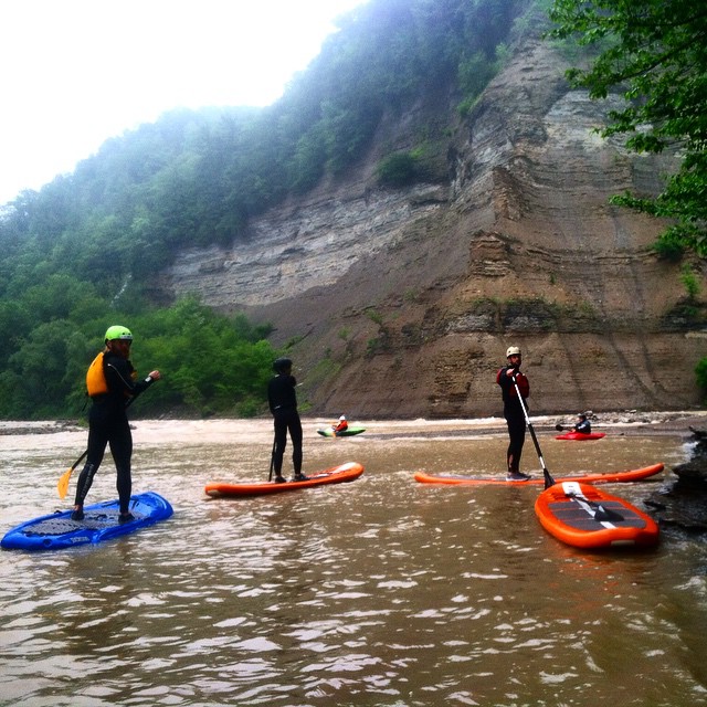 Intro To River Stand-Up Paddle Boarding - Adventure Bound on the fly